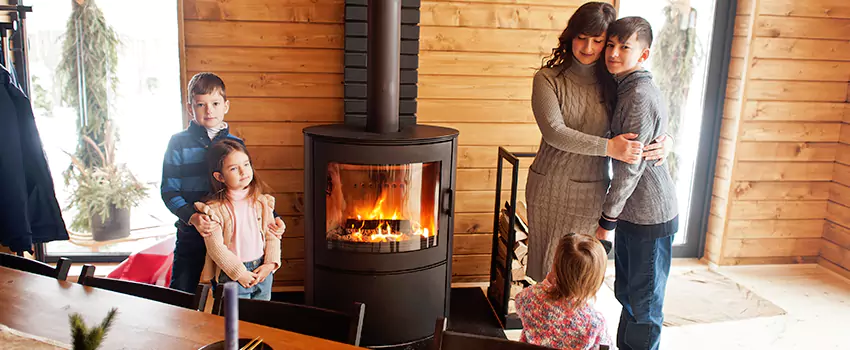 Morso Cast Iron Fireplace Insert Installation in Junction City, Kansas