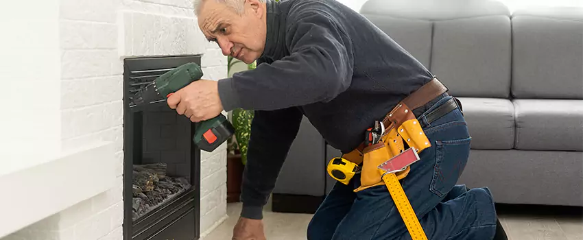 New Indoor Fireplace Installation in Junction City, Kansas