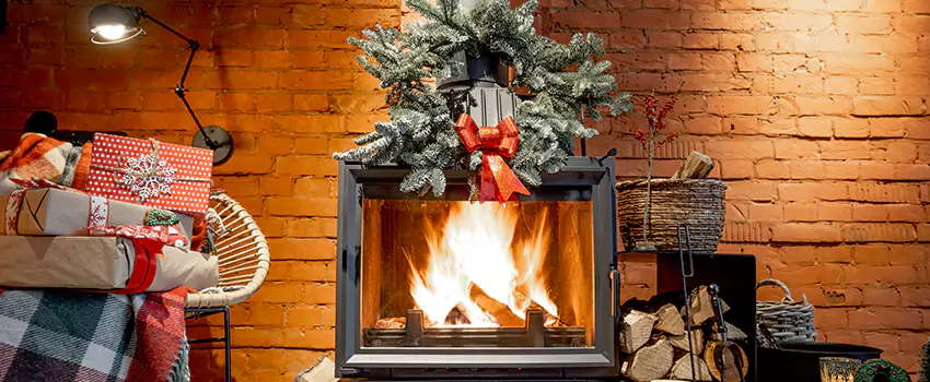 Travis Industries Linear Gas Fireplace Installation in Junction City, Kansas