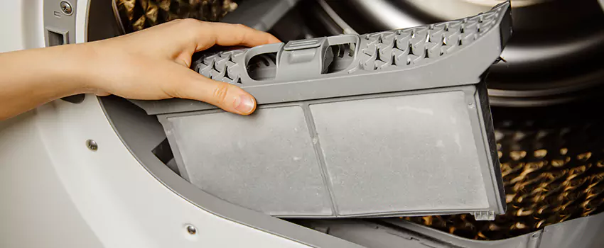 Signs Of A Clogged Dryer Lint Trap in Junction City, Kansas