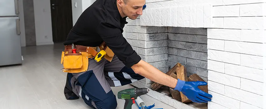 Fireplace Damaged Damper Frame Repair Services in Junction City, Kansas